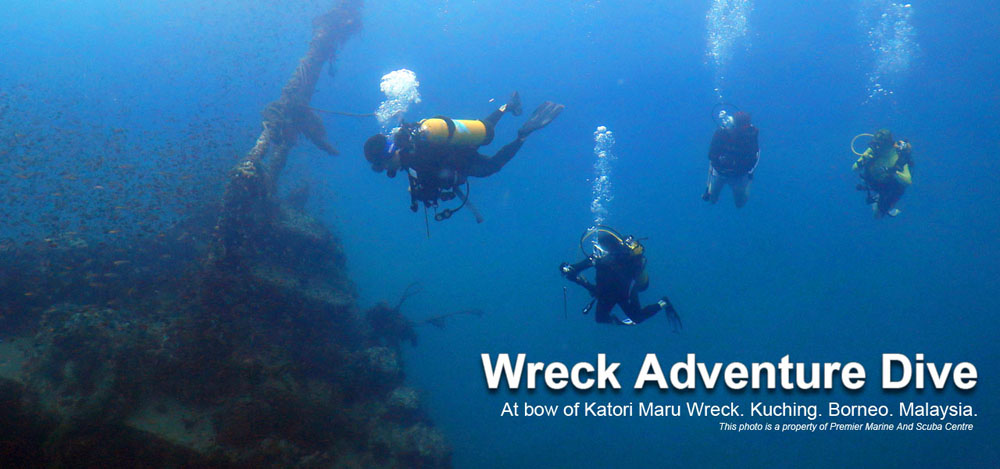 Wreck adventure Kuching